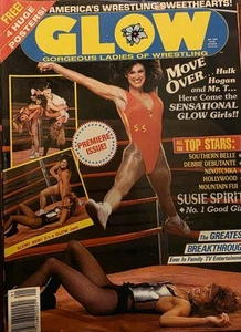 WUNDERSCHÖNE DAMEN DES WRESTLING #1 JANUAR 1988 HOLLYWOOD MT FIJI AMERICANA GLOW - Bild 1 von 17