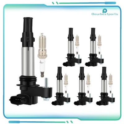 Bobinas de encendido y bujías para Saab 9-3 V6 2,8 L 2009 2008 2007 2006 UF375 Foto 1 de 4