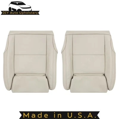 Cubiertas de cuero sintético inferiores delanteras beige Sahara para Mercedes Benz CLA250 2016-2019 Foto 1 de 4