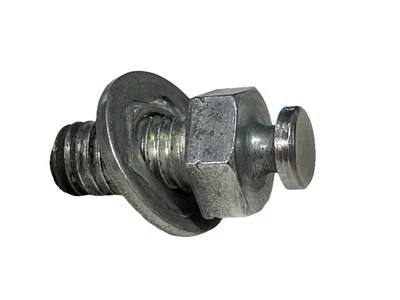 1974 Honda Elsinore MT125 Rear Brake Lever Return Spring Bolt OEM - Image 1 of 3