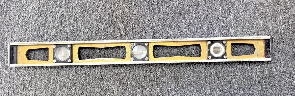 Sears Craftsman 24" Level Aluminum Model 9-39928-24 in. 60 CM, VINTAGE, USA - Image 1 of 4