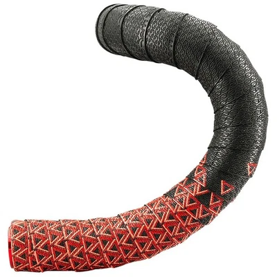 Deda Elementi Loop Handlebar Tape - Lightweight Gel-Grip, Black/Red, 200cm - Image 1 of 2