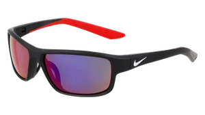 NIKE RABID 22 JR IF1054X MATTE BLACK / INFRARED 55/13/125 BOY Sunglasses - Picture 1 of 3