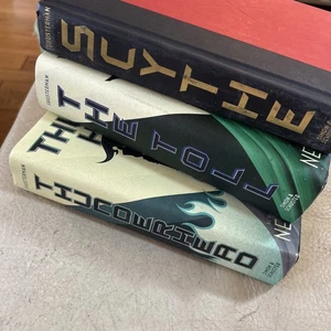 3 Neal Shusterman Books The Toll Scythe Thunderhero Hardcopy - Imagen 1 de 4