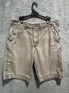 American Eagle Cargo Shorts 34 Camo Six Pocket Longer Length AEO Men’s - Picture 1 of 11