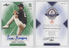 2021 Leaf Perfect Game National Showcase Green /10 Tommy Finnegan #BA-TF1 Auto