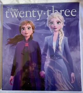 Disney D23 Twenty Three Magazine Winter 2019 Frozen 2 Anna Elsa - Picture 1 of 7