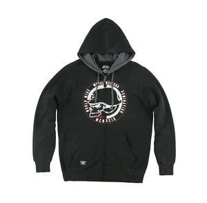 Metal Mulisha HAMMER Black White Grey Red Zip Up Sweater Sweatshirt Men's Hoodie - Picture 1 of 3