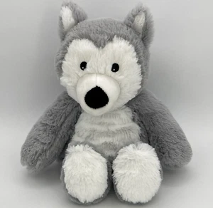 Warm & Cozy Weighted Microwavable Plush Stuffed Animal Gray Flaxseed Lavender - Picture 1 of 9