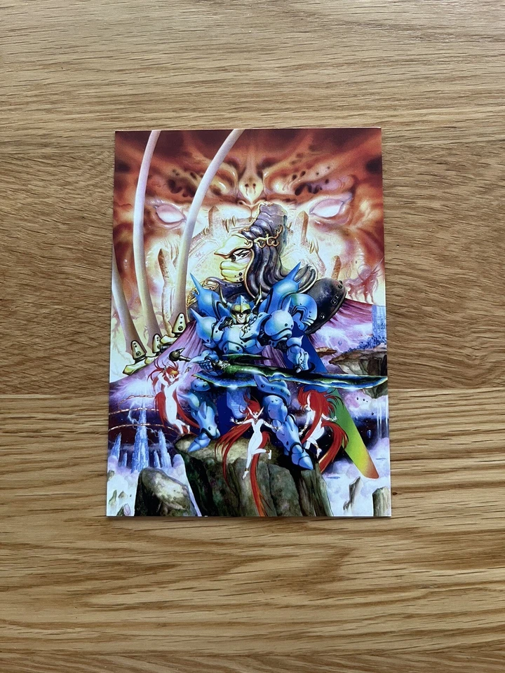 Promotional Postcard Winds Of Thunder PC Engine Works TurboGrafx Turbo Duo - Image 1 of 4