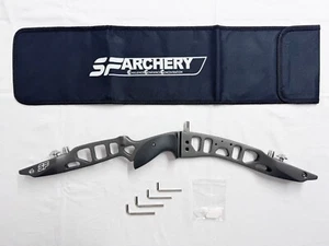 SF Archery Forged+ Plus Recurve Riser - 25" - Right Handed - Grey - ILF Fitting - Picture 1 of 12