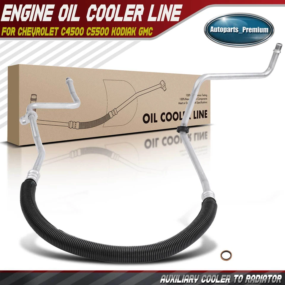 Auto Trans Oil Cooler Hose Assembly for GMC C4500 Topkick Chevrolet C4500 Kodiak - Image 1 of 4