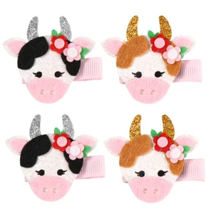 4Pcs New Year Kids Barrettes New Year Hair Barrettes Chinese New Year Favors - Picture 1 of 12