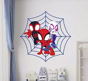 Spidey Web Popular Room Decorations Removable Vinyl Wall Stickers Decal Home Dec - Picture 1 of 4