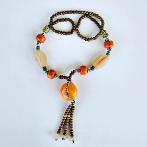 Collar Joyería Boho Tribal Vintage - Imagen 1 de 3