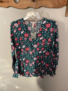 Matilda Jane 435 Once Upon A Time Dreamland Tunic Sz Small Holiday red green - Picture 1 of 1