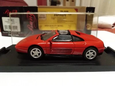 BANG 1:43 FERRARI 348 TS STRADALE ROSSA CON BOX - Immagine 1 di 4
