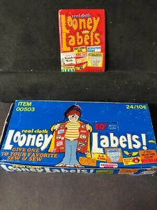 Vintage Fleer Looney Etiketten Wachspackung - ungeöffnet - Bild 1 von 3