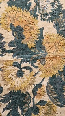 tissus anciens - Lot n° 3 - Deux fragments de tapisserie ancienne - Photo 1/2