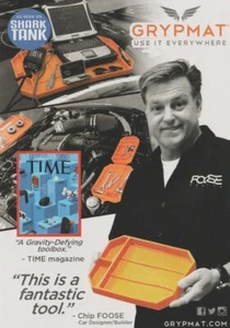 Chip Foose 2018 + Scott Dixon Grypmat PRI Show Indy Car folleto de doble cara - Imagen 1 de 2