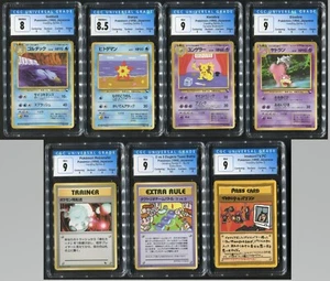 Pokemon Vending Series 3 Graded Lot (Kadabra, Slowbro, Golduck, Staryu, etc) - Picture 1 of 1