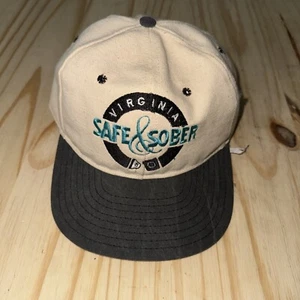 Virginia Safe And Sober Baseball Hat Cap SnapBack - Picture 1 of 7