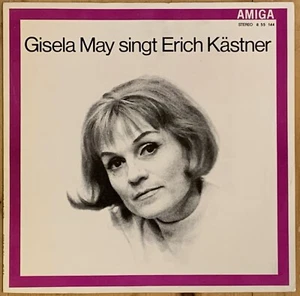 GISELA MAY singt Erich Kästner Original 1974 Amiga Stereo LP 855144 MINT - Picture 1 of 3