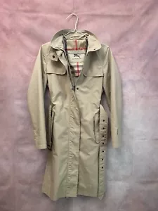 Gabardina Burberry London para mujer a cuadros Nova talla S - Imagen 1 de 21