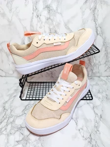 VANS Range EXP Series Women's Sneaker Mesh Peach Beige White - UK Size 7.5 - Picture 1 of 19