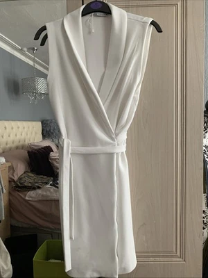 Zara Wrap Waistcoat Size Med - Image 1 of 4
