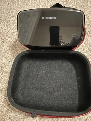 Homido V2 Virtual Reality Headset Compatible with Smartphones, Black w/case - Image 1 of 4