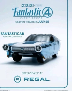 Fantastic 4 Theater Fantasticar Popcorn Bucket PRESALE July 25 Regal Cinema - Picture 1 of 1