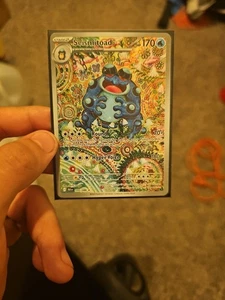 Seismitoad 105/086 2025 Black Bolt Illustration Rare Pokemon TCG NM English - Picture 1 of 1