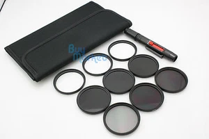 62mm IR720+IR850+IR950 IR Infrared +Star 4X 6X 8X+ND 2 4 8 filter set +Gifts - Picture 1 of 4