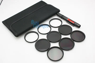 62mm IR720+IR850+IR950 IR Infrared +Star 4X 6X 8X+ND 2 4 8 filter set +Gifts - Image 1 of 4