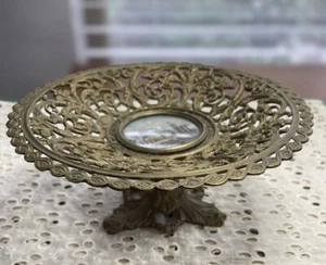 Vintage Victorian Gilt Brass Tazza - Picture 1 of 7