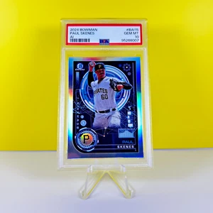2024 Bowman - Bowman AI #BAI-15 Paul Skenes (RC) PSA 10 📈🔥 - Picture 1 of 2