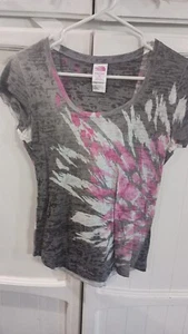 Womens The North Face Short Sleeve T-shirt, Multicolor, Cotton/Polyester, Medium - Picture 1 of 5
