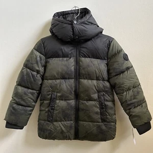 Michael Kors Big Boys Heavyweight Puffer Jacket Dark Loden 8 - Picture 1 of 7