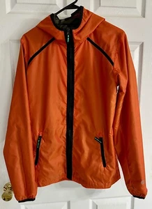 C9 By Champion Youth Size XL (16-18) Orange Windbreaker Lightweight Rain Jacket - Picture 1 of 16