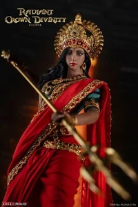 1/6 Model TBLeague PL2023-211A Radiant Crown Divinity Goddess Parvati Golden - Picture 1 of 14