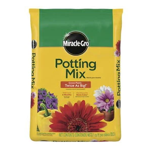 Premium Potting Mix for Container Plants, Flowers & Shrubs - 1 Cu. Ft. - Picture 1 of 11