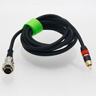 4Pin Din Twist Lock to Red RCA Phono Male Right Channel Cable 1~20FT For NAIM