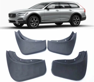 New Set Splash Guards Mud Flaps FOR 2016-2024 Volvo V90 Cross Country V90cc - Picture 1 of 7