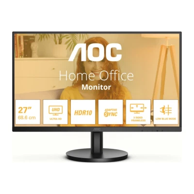 AOC U27B3M 68,6 cm (27 Zoll) 4K-LED-Monitor Office Bildschirm - Bild 1 von 4