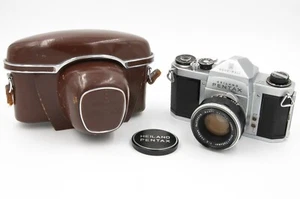 Heiland Pentax H2 Cromo 35mm SLR con Auto-Takumar 55mm f2 y Estuche de Cuero, G++ - Imagen 1 de 11