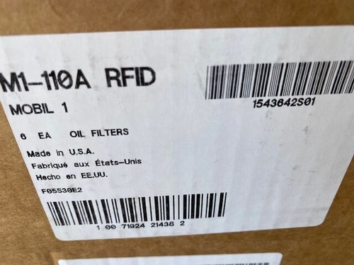 M1 110a Oil Filter Fits What Vehicle