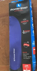 PowerStep Original Insole Full Length Inserts Orthotic Arch Support-men’s 14-15 - Picture 1 of 3