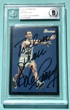 Bob Cousy 2009-10 Bowman ‘48 Black Signature Signed Autograph #/48 BAS BGS Topps