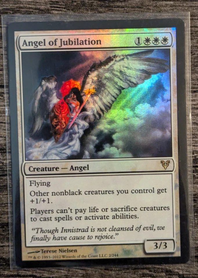 MTG: Angel of Jubilation (Avacyn Restored)(FOIL RARE) - Image 1 of 2